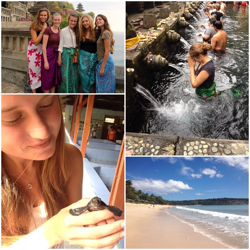 Volontären Martina på Bali