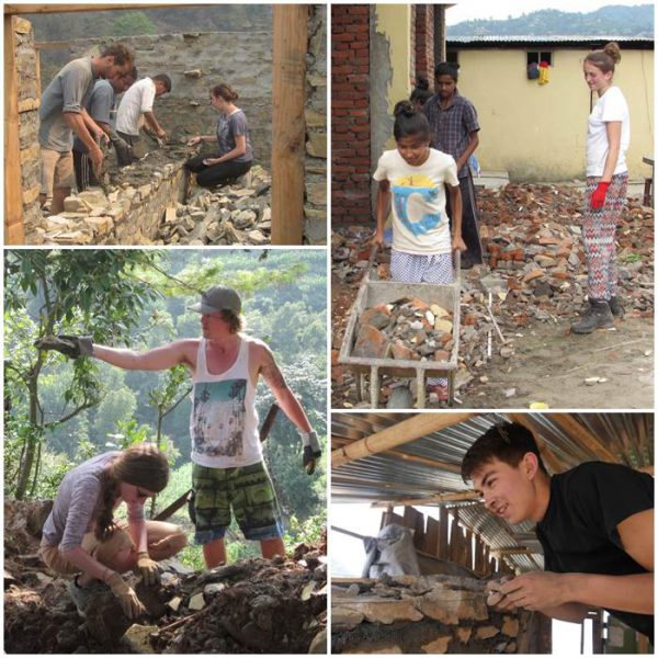nepal-volont채rarbete-jordb채vning-책teruppbyggnad